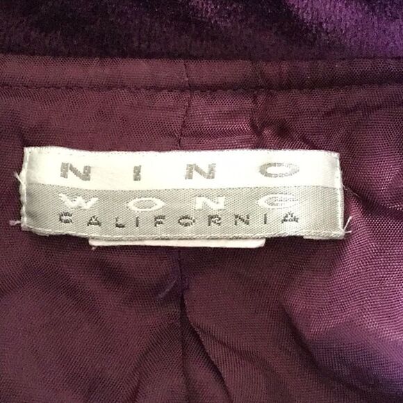 Y2K vintage velvet shacket lined sparkle buttons & pockets❤️ - Picture 9 of 9